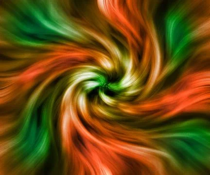 Orange twisted abstract background Stock Illustration