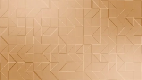 Orange various different shapes minimal geometrical futuristic background Stock Footage 302559929