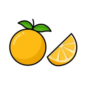 Orange Vector Stock Illustration