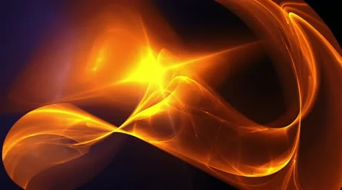 Orange veil motion background d4409 Stock Footage 11358742