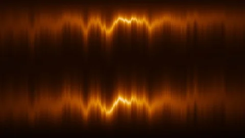 Orange Vertical Distortion of Light VJ Loop Motion Background Stock Footage 92859268