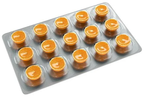 Orange - Vitamin C Stock Illustration