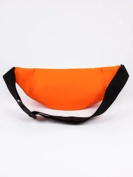 Orange waist bag side view variant two Stock Photos