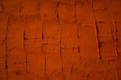 Orange wall texture Stock Photos