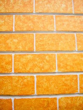 Orange walls Stock Photos