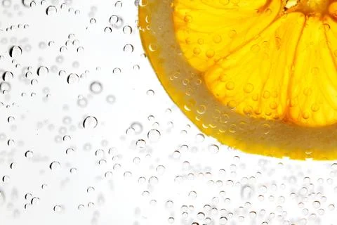 Orange in the water Stock Photos