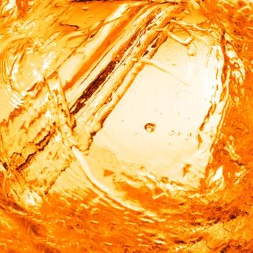 Orange water with splash background Stock-Fotos