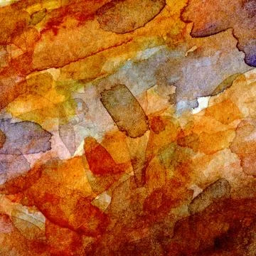 Orange watercolor texture Illustrazione stock