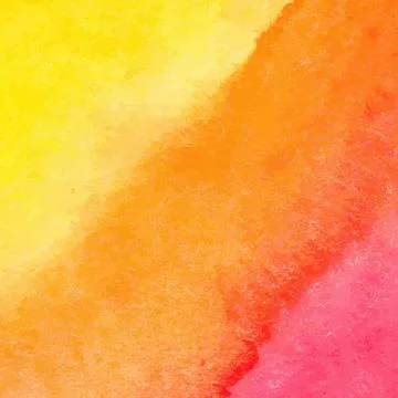 Orange watercolor vector background Stock Illustration