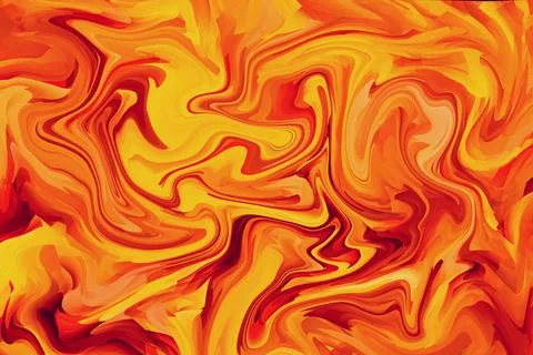 Orange wavy pattern background design graphic artist accents stylish and vi.. Stock Illustration