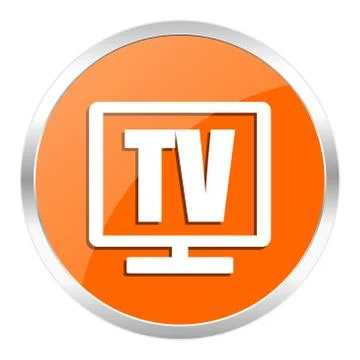 Orange web button Stock Illustration