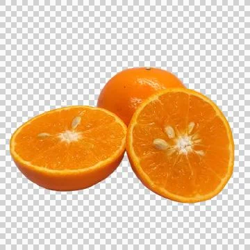 Orange  on white background 06 Stock Photos