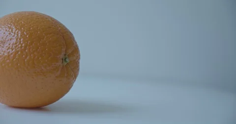 Orange White Background 스톡 동영상 128024122