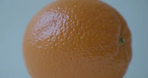 Orange white background tabletop Stock Footage 128023076