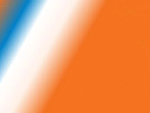 Orange to white diagonal gradient background abstract Illustrazione stock