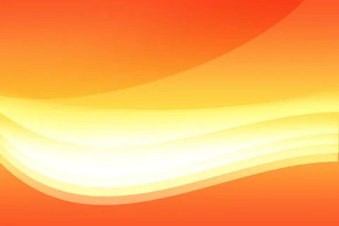 Orange white gradient background Stock Illustration