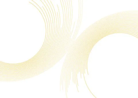Orange white minimal lines abstract futuristic tech background Stock Illustration