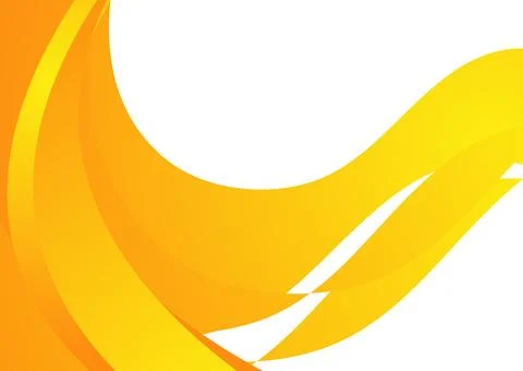 Orange white minimal waves abstract background 스톡 일러스트
