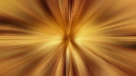 Orange Wormhole Zoom Simulation Stock Footage 123333727