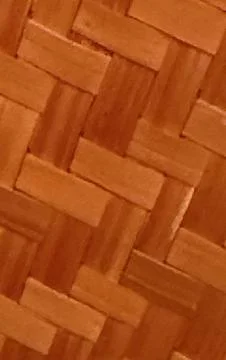 Orange Woven Basketry Texture Macro Close-up Detail Stock Photos