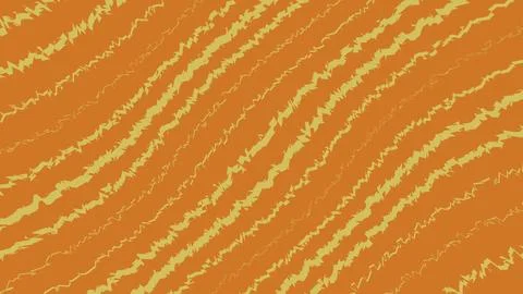 Orange woven fabric texture with diagonal stripes Stock Illustration