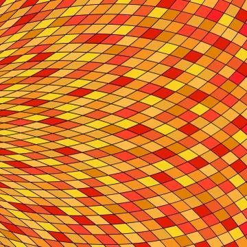 Orange Yellow Abstract Background. Vector Stock Illustration