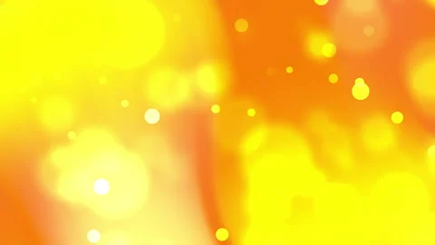 Orange yellow background with bright blurry circles. Stock Footage 292662279