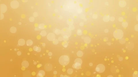 Orange yellow bokeh particle background Stock Footage 111478722