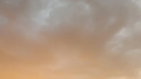 Orange yellow cloud n dark rain storm cloudscape with water raindrop TimeLapse Stock Footage 149184838