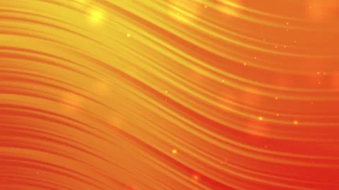 Orange yellow curved lines create vibrant warm background Stock Footage 297187214