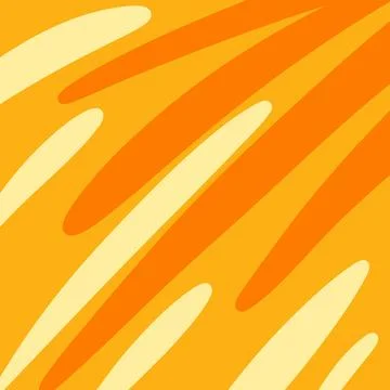 Orange Yellow Diagonal Brush Pattern Background Ilustração Stock