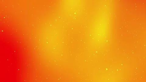 Orange yellow gradient background features tiny bright scattered sparkles Stock Footage 297169557