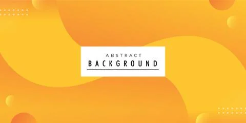 Orange yellow gradient background vector layout Stock Illustration