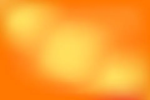 Orange Yellow Gradient Background Vector. Blur Wallpaper Stock Illustration