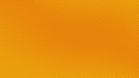 Orange yellow halftone dots background animation on edge Stock Footage 319047013