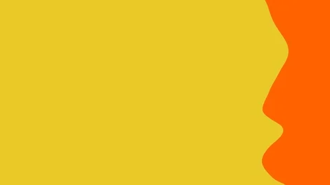Orange Yellow Liquid transition Video stock 119788051