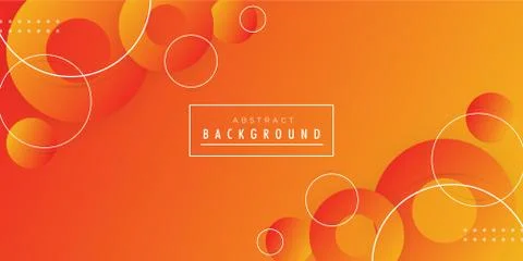 Orange yellow Modern gradient background Illustrazione stock