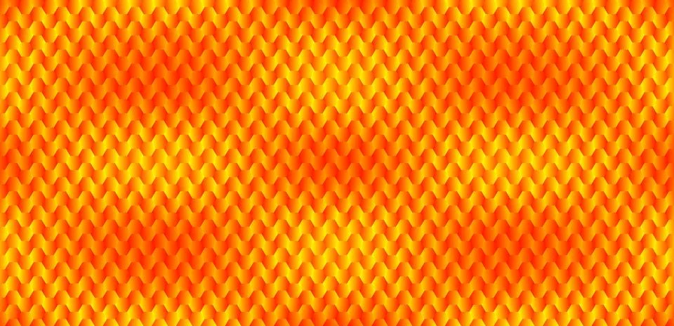Orange Yellow Zigzag Pattern Abstract Flame Texture Background Clipart Stock Illustration