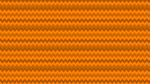 Orange zigzag pattern background loop moving left. Simple zig zag regular c.. Stock Footage 247021008