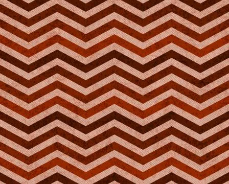 Orange zigzag textured fabric background Stock Illustration