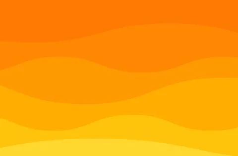 Orange zigzag wave line. Aque graphic, abstract background.  Modern flat desi Stock Illustration