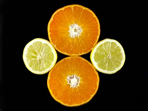 Orange,citron,lemon Stock Photos