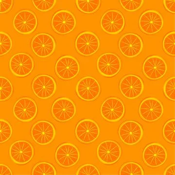 OrangeOrangePattern Stock Illustration