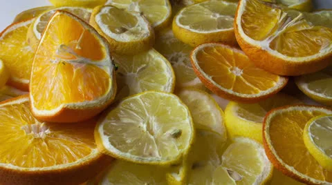 Oranges and lemons HD timelase 2 Stock Footage 22761775