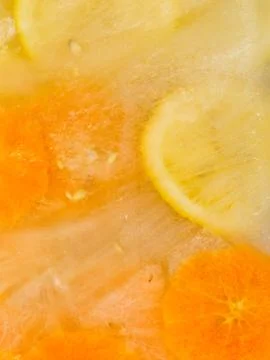 Oranges and lemons Stock Photos