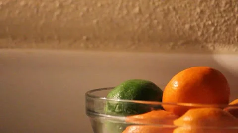 Oranges and Limes Stock Footage 10905886