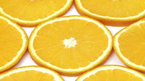 Oranges background Video stock 4375857