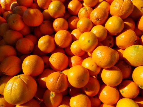 Oranges background Stock Photos