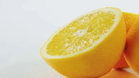 Oranges. Camera Moving From Left to Right Stock Footage 70682909