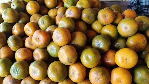 Oranges fruit Foto stock